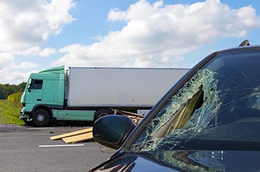 accident with tractor trailer law suit