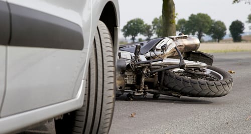 Non-Contact Motorcycle Accident